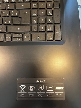 Portátil Acer Aspire 3 8GB RAM