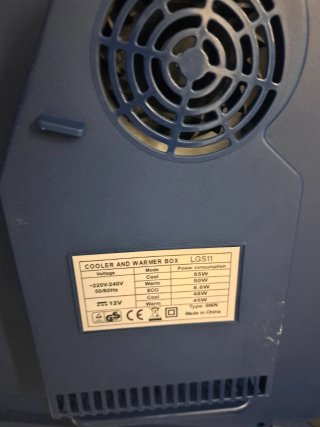 Nevera portátil eléctrica LUVEGO