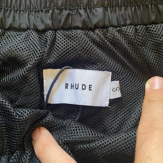Pantaloncini Rhude neri