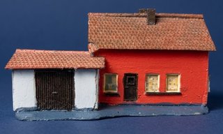 Casa in miniatura per modellini di treni (Scala)