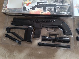 Pistola Wii Ardistel Heavy Fire y Sniper Rifle