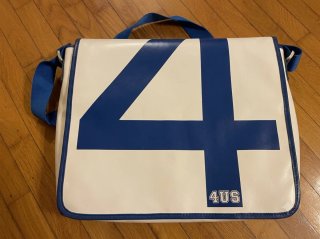 Borsa Tracolla Paciotti Blu e Bianca