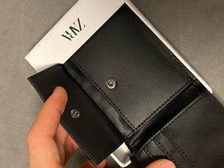 Cartera negra Zara efecto piel