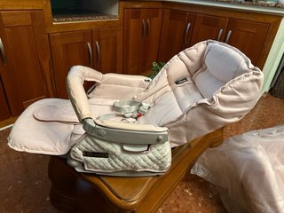 Conjunto Carrito Bebé BEBECAR Rosa