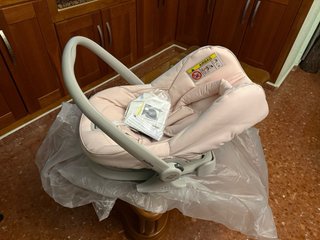 Conjunto Carrito Bebé BEBECAR Rosa