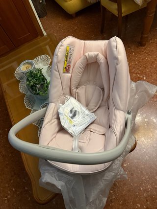 Conjunto Carrito Bebé BEBECAR Rosa