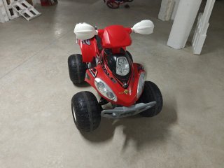 Quad Infantil Eléctrico 12V Rojo