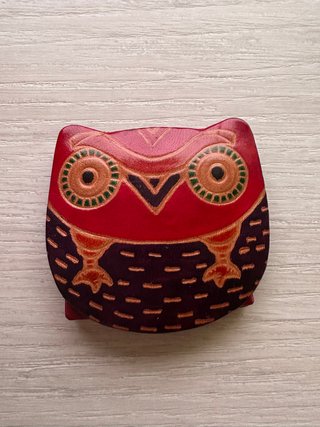 Mini cartera Búho de piel