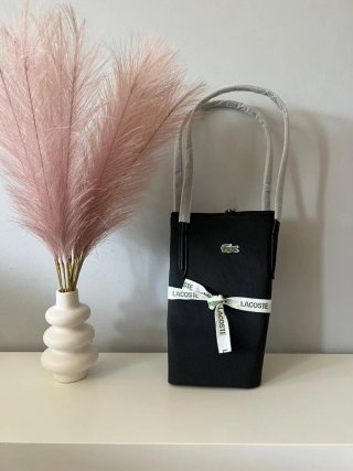 Bolso Lacoste Mujer tote Negro nuevo