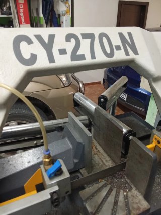 Sierra de cinta CY270N monofásica 230v