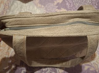 Bolso mujer vaquero y beige