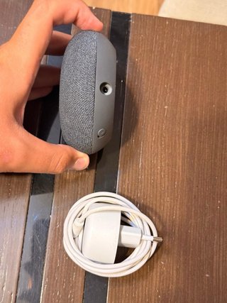 Google Nest Mini Gris con Cargador