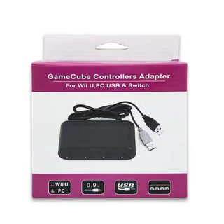 Adaptador USB 4 puertos para mandos GameCube