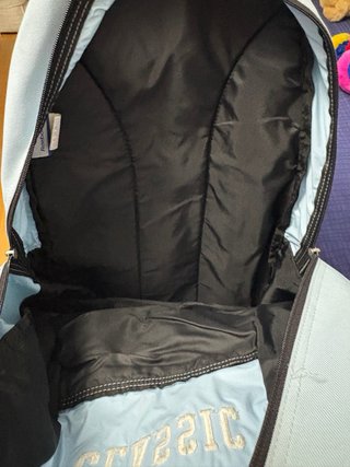 Mochila Reebok Classic Azul y Blanca