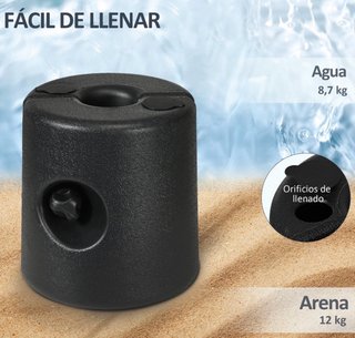 Pack 4 Pesos para Carpas Plegables