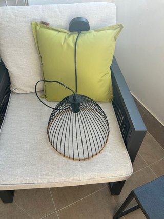 Lámpara Colgante Maisons du Monde Negra