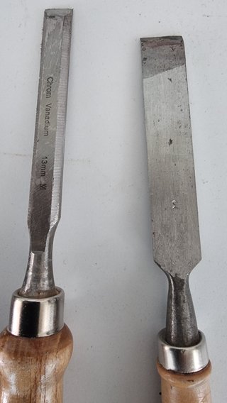 Formones para talla de madera (4 uds)