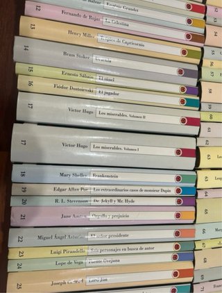 Coleccion de libros clasicos.