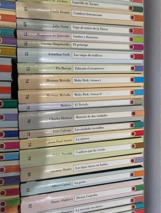 Coleccion de libros clasicos.
