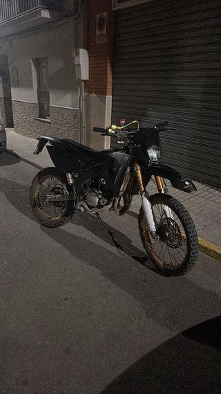 Rieju MRX 2007 Enduro/Motocross Negra y Dorada