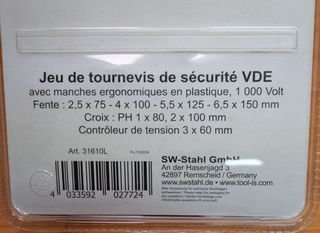 Destornilladores aislados SW-Stahl