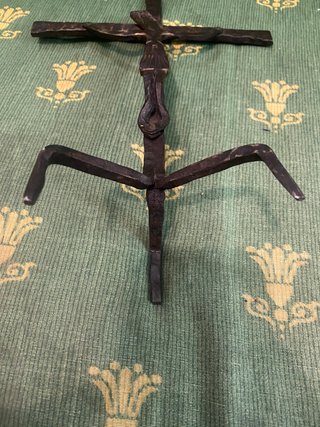 Crucifijo de forja artesanal