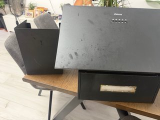 Campana extractora CIARRA negra