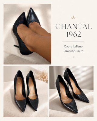 Zapatos de tacón CHANTAL 1962 Negro T.37.5
