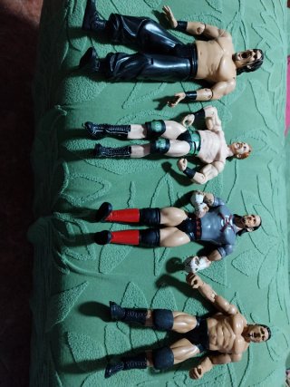Lote 8 Figuras WWE