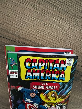 Biblioteca Marvel Capitán América 1 y 2