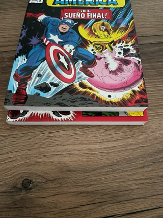 Biblioteca Marvel Capitán América 1 y 2