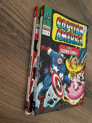 Biblioteca Marvel Capitán América 1 y 2