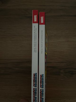 Biblioteca Marvel Capitán América 1 y 2