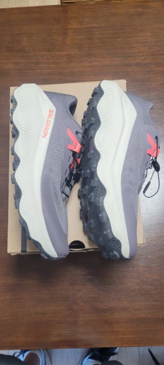 Zapatillas Salomon Ultra Glide 3 Gris Naranja