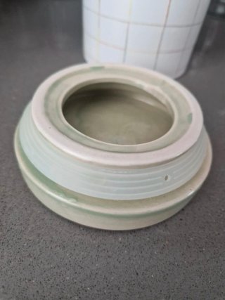 Tarro Cerámica con Tapa Silicona de Mason du Monde