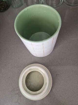 Tarro Cerámica con Tapa Silicona de Mason du Monde