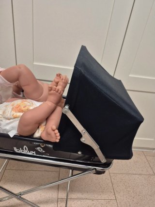 Carrito de muñecas Bebelux clásico