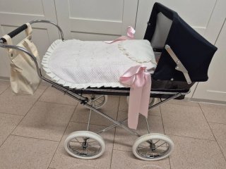 Carrito de muñecas Bebelux clásico
