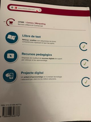 Libros de texto FP grado de Comercio