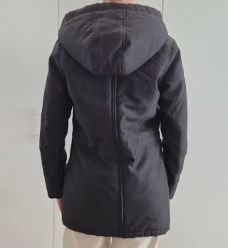 Abrigo Maternidad Wombat & Co Negro