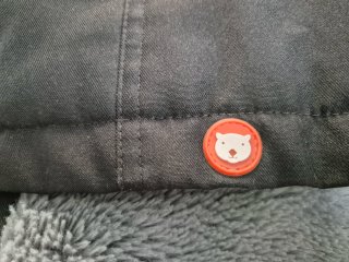 Abrigo Maternidad Wombat & Co Negro