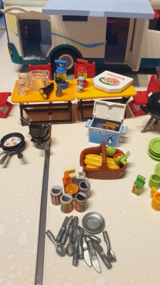 Casa de muñecas Playmobil Camping