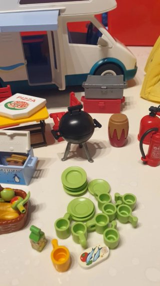 Casa de muñecas Playmobil Camping