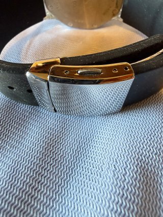 Orologio Uomo OK Kreado Cronografo Nero Argento