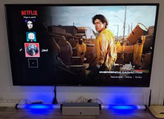 Barra LED 360 RGBIC 43cm Wifi Control App