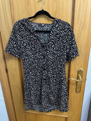 Vestido corto PEP&CO estampado animal print