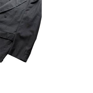 Christian Dior Blazer Gessato Vintage Nero Taglia