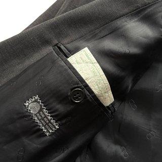 Christian Dior Blazer Gessato Vintage Nero Taglia
