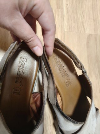 Sandalias Sergio Tacchini Beige y Marrón