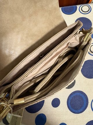 Bolso Bags Sisters Beige y Dorado